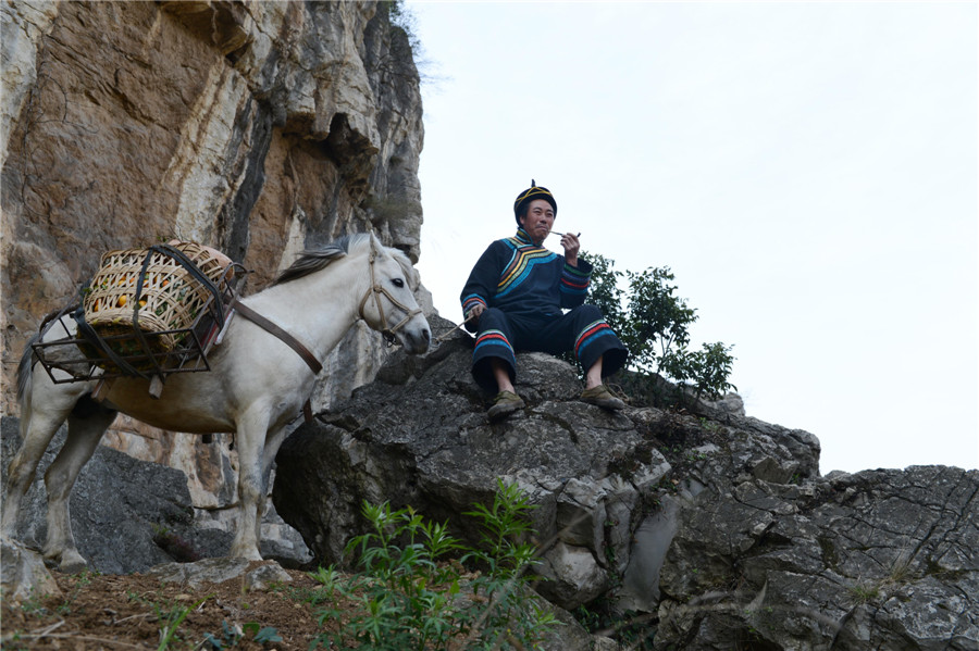 Revisiting ancient courier route in Guizhou