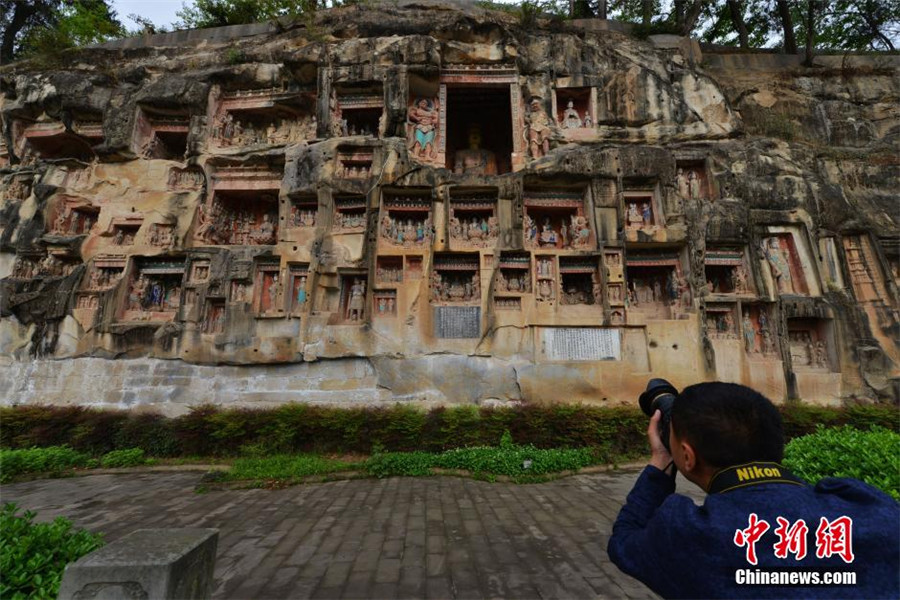 Marvelous thousand-yr-old cliff Buddha statues in SW China