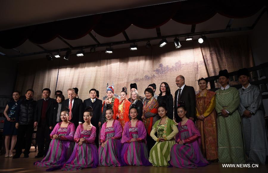 Chinese ancient music performance attracts crowds in Turkey