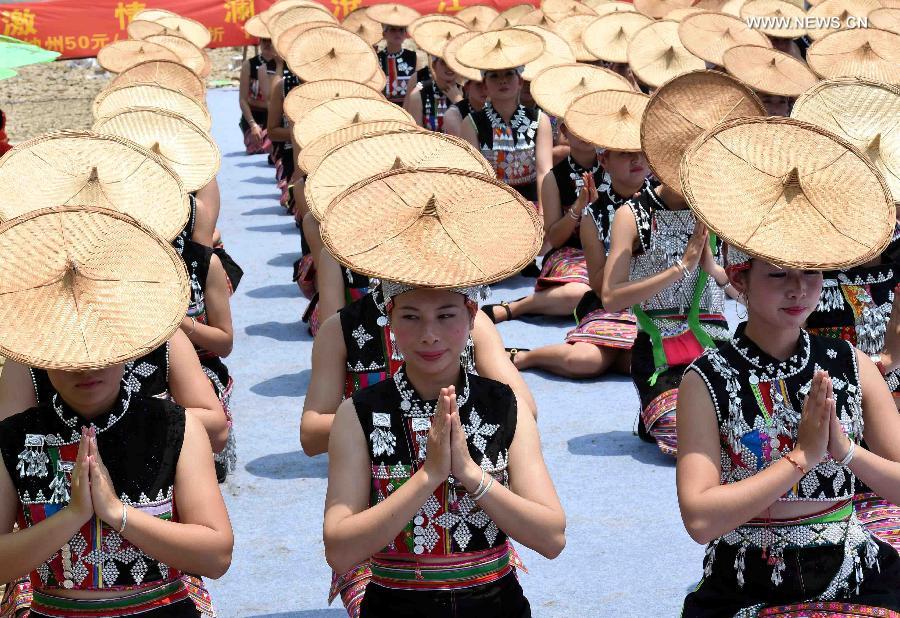 New Year of Dai ethnic group celebrated in SW China