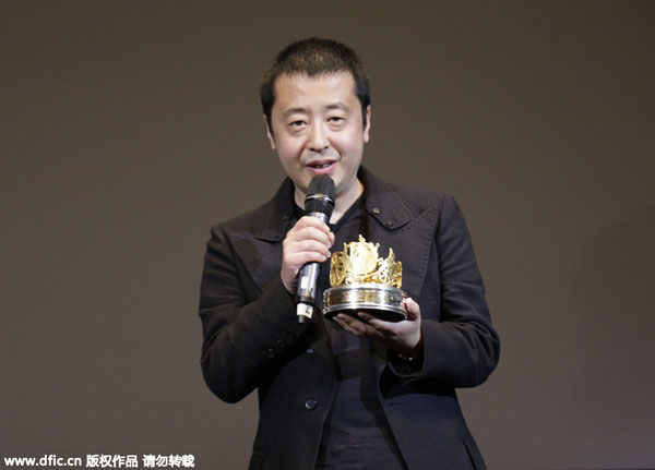 Chinese director Jia Zhangke honored at Cannes