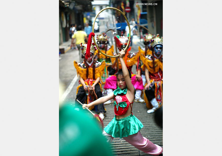 Na Tcha Temple celebrated 336th anniversary in Macao