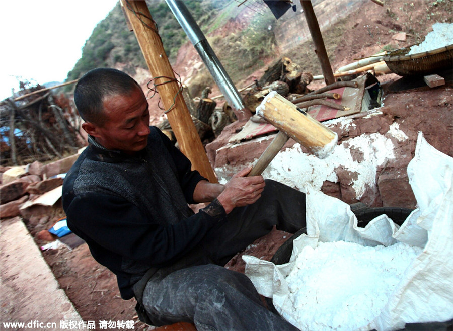 Village still practices 1,000-year-old technique of salt making