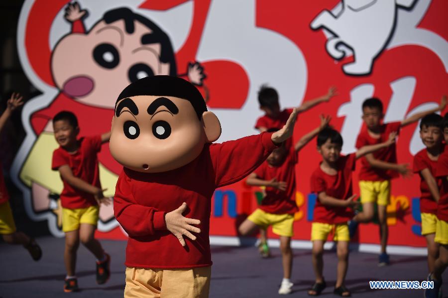 Crayon Shin-chan Cartoon exhibition to meet public in NE China