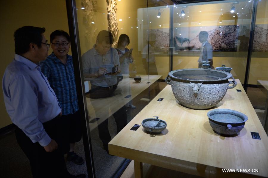 Historic and cultural exhibiton of Qi held in Xi'an