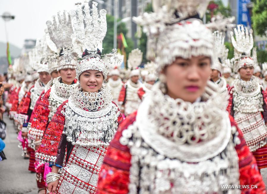 Yang'esha Cultural Festival marked in SW China's Guizhou