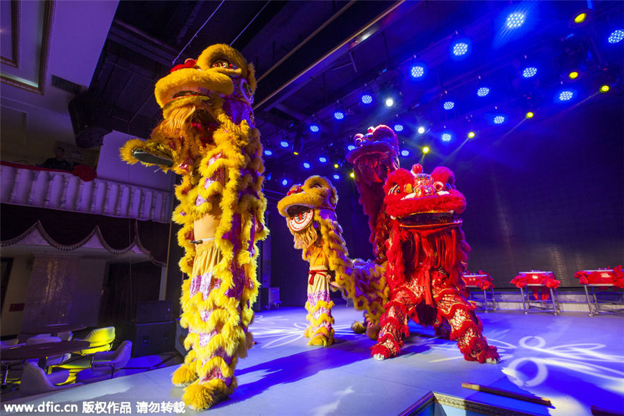 Three generations keep traditional lion dance alive