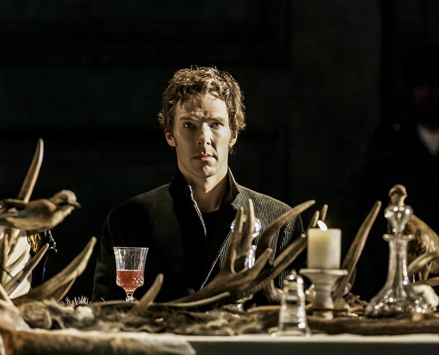 Benedict Cumberbatch performs in <EM>Hamlet</EM>