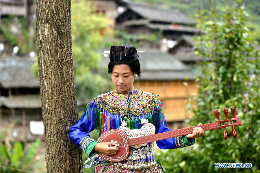 Dong ethnic group celebrate Chixin Festival for harvest