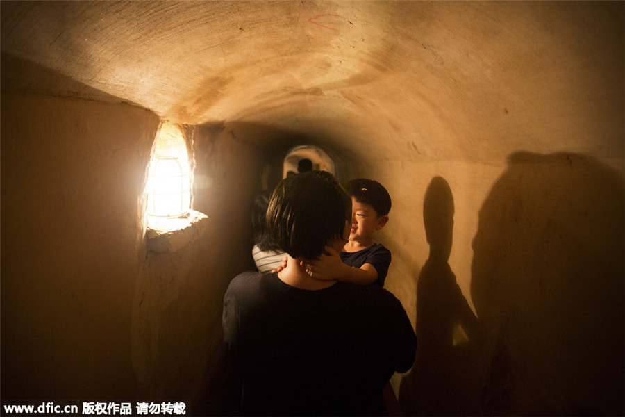 Beijing's tunnel network where troops, peasants fought Japanese army