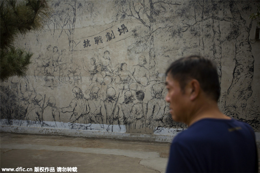 Beijing's tunnel network where troops, peasants fought Japanese army