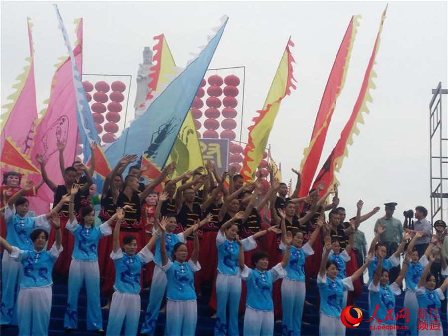 Ancient sea sacrifice ceremony held in Ningbo