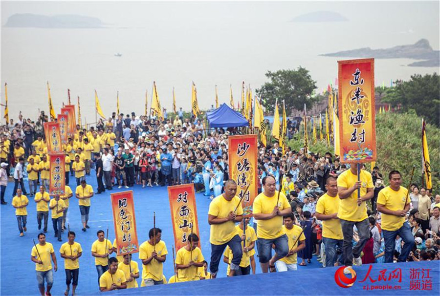 Ancient sea sacrifice ceremony held in Ningbo