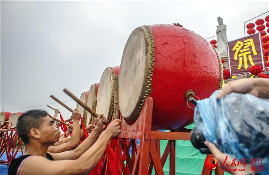 Ancient sea sacrifice ceremony held in Ningbo