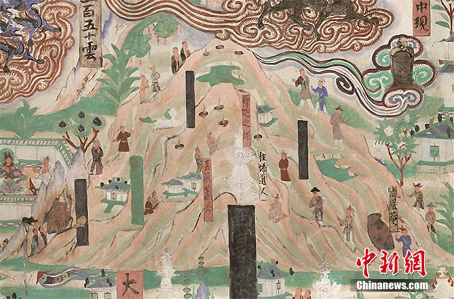 Double Ninth Festival presented in Dunhuang frescoes