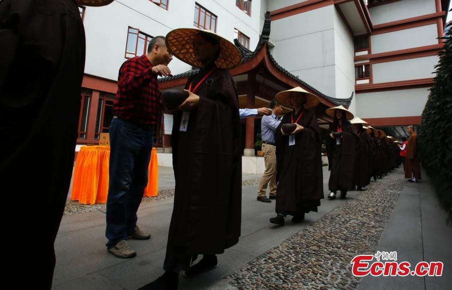 Buddhist devotees go in search of spiritual balance on retreat