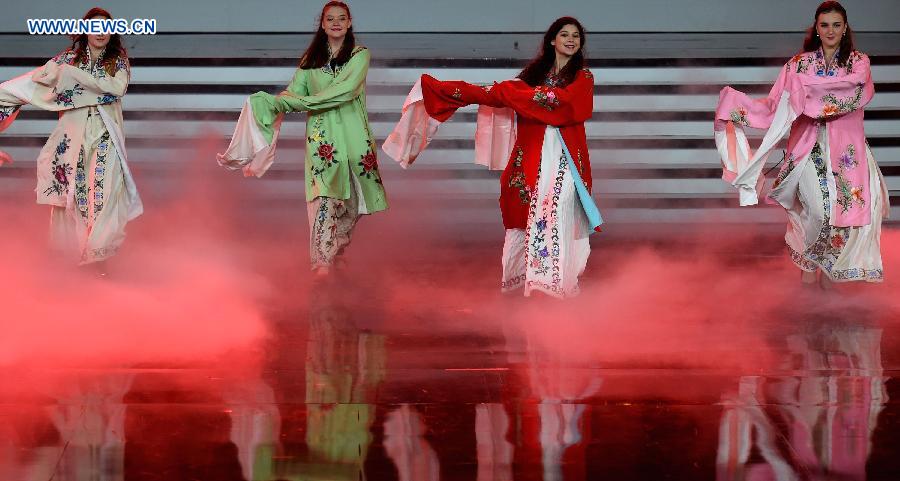 Chinese proficiency competition for foreign students held in SW China