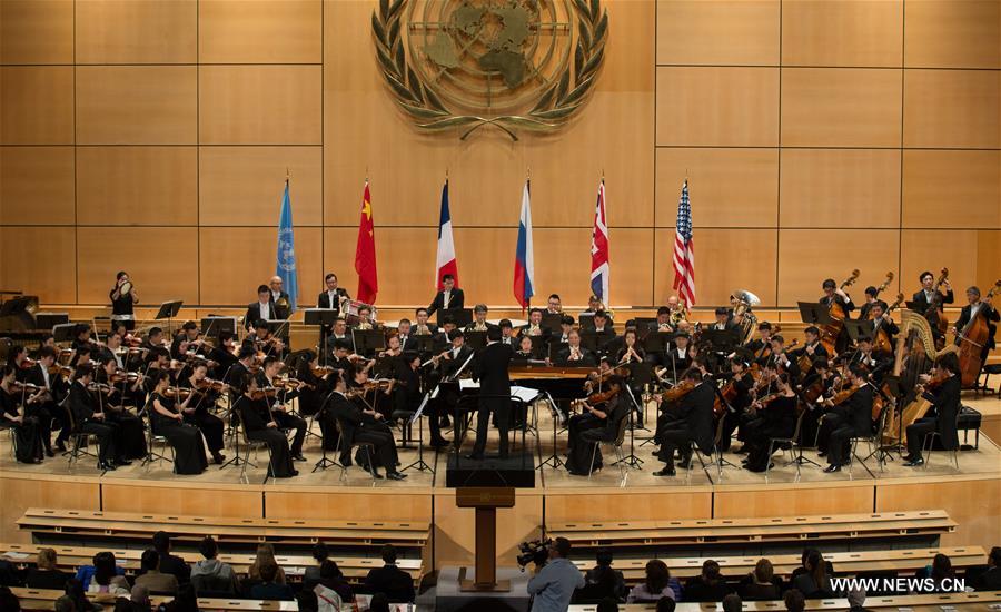National Ballet of China Symphony Orchestra perform in Geneva