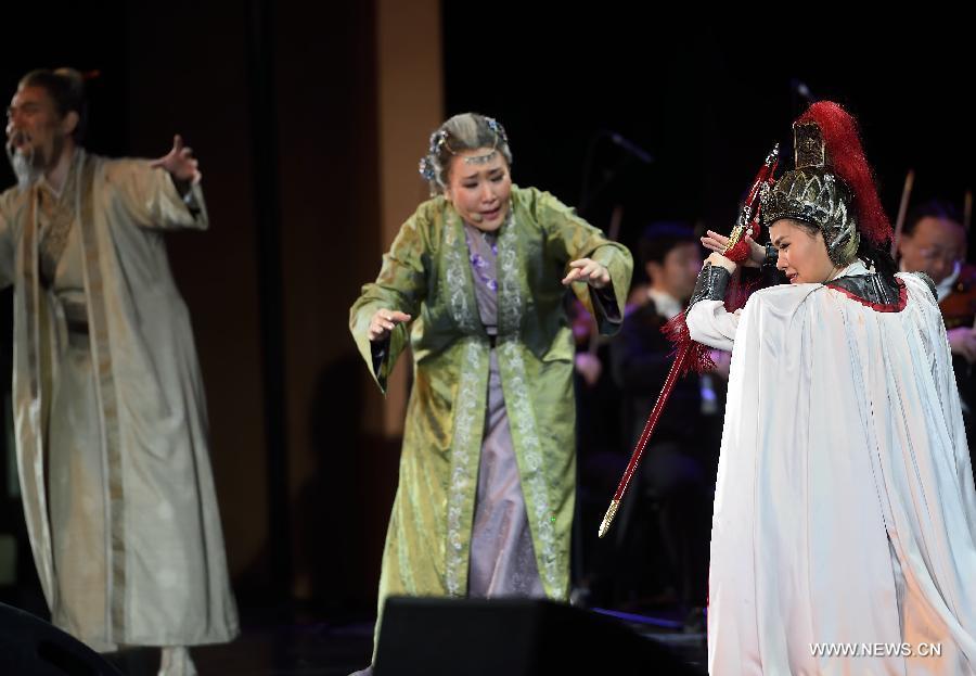 Opera 'Mulan' starts tour along historical Silk Road