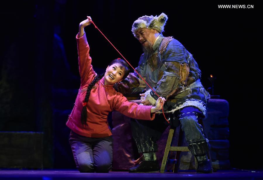 Opera 'White-Haired Girl' performed in Guangzhou