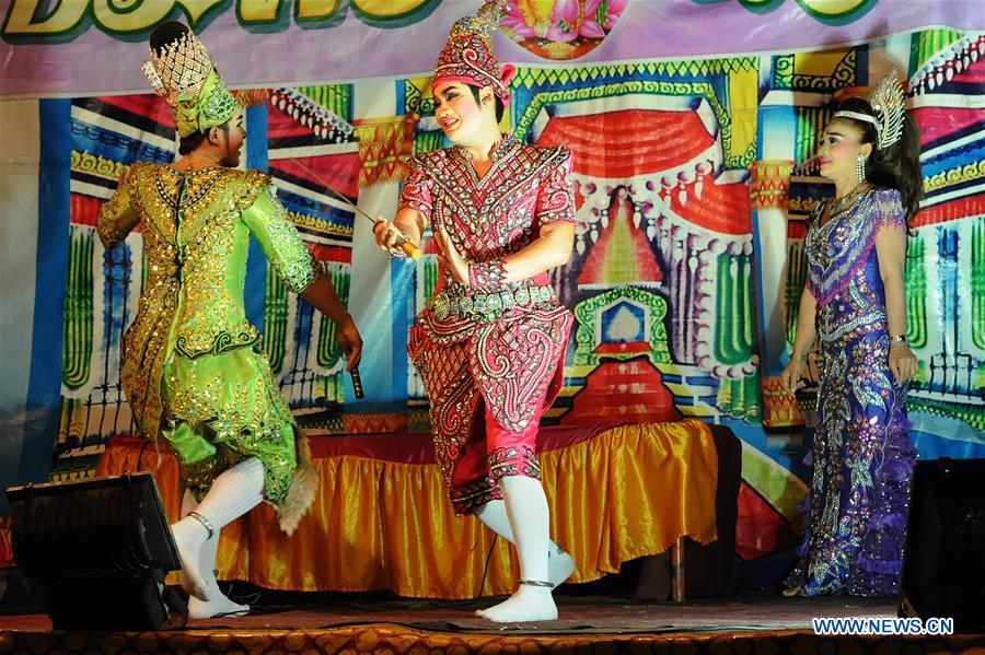 Thai traditional opera performed in Bangkok