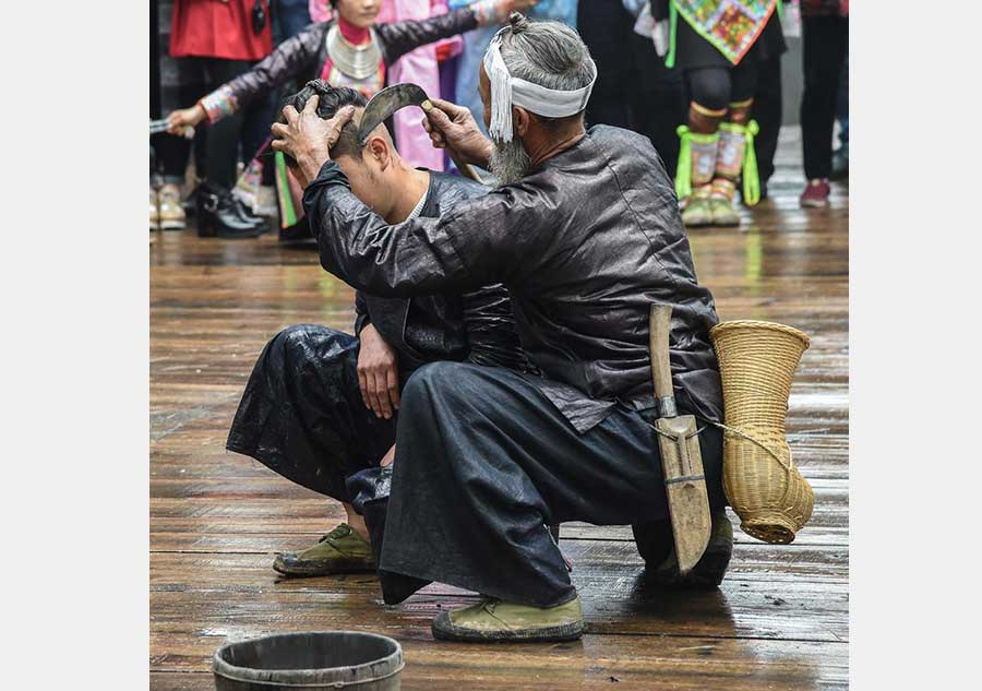 The last gunmen's tribe of Miao ethnic group in SW China