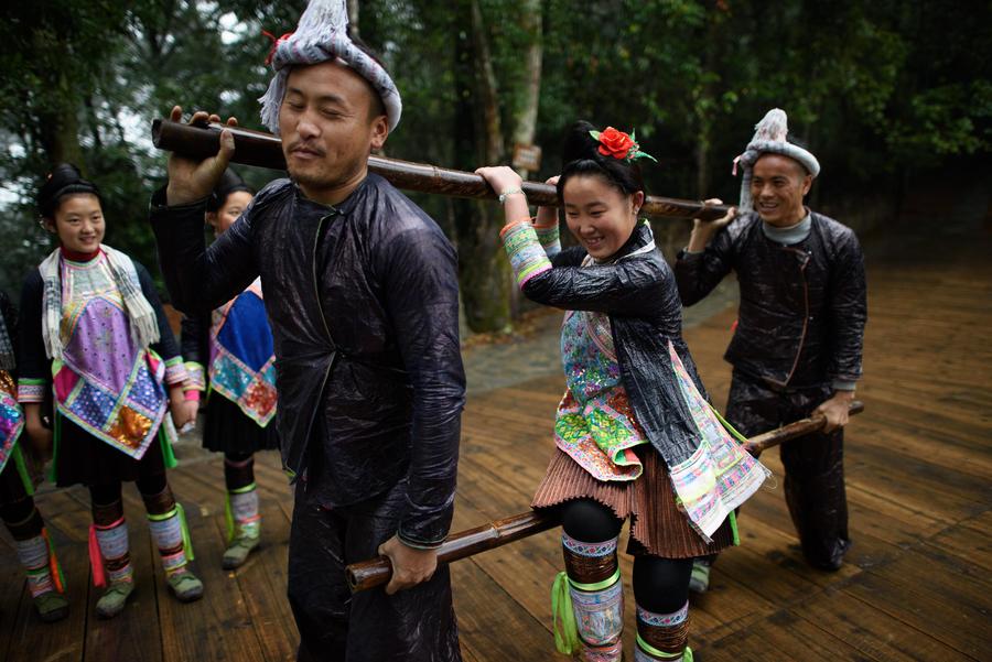 The last gunmen's tribe of Miao ethnic group in SW China