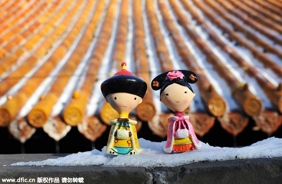 Palace Museum dolls travel to Shenyang's ancient site