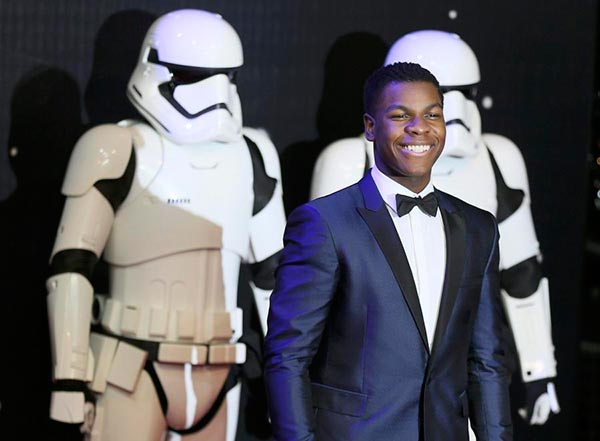 <EM>Star Wars, The Force Awakens</EM> premieres in London