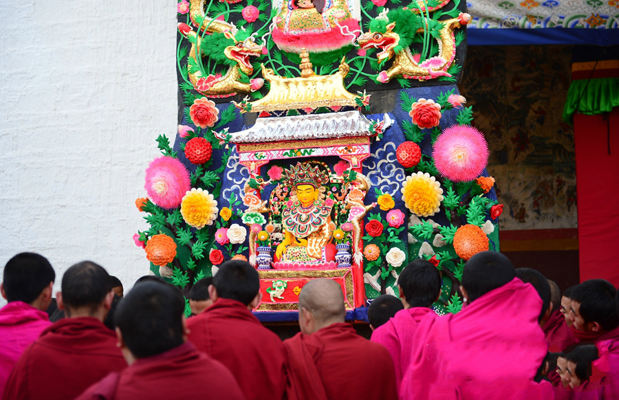 An art of winter: butter sculpture in Tibet