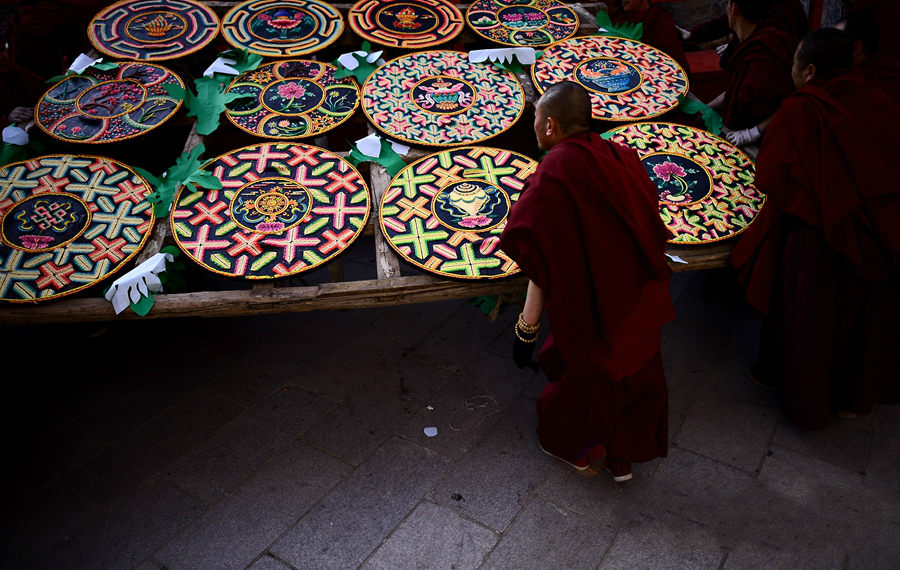 An art of winter: butter sculpture in Tibet