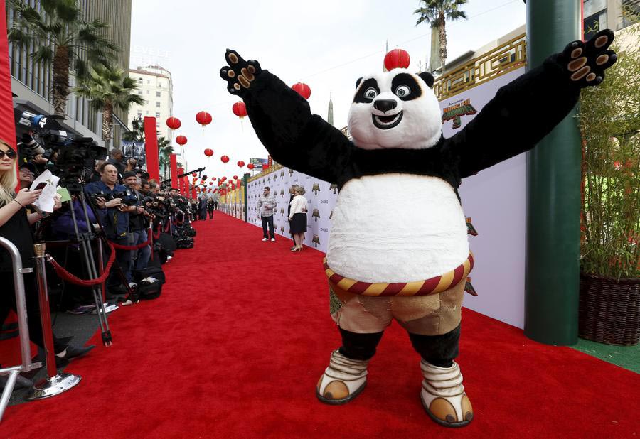 <EM>Kung Fu Panda 3</EM> premieres in California