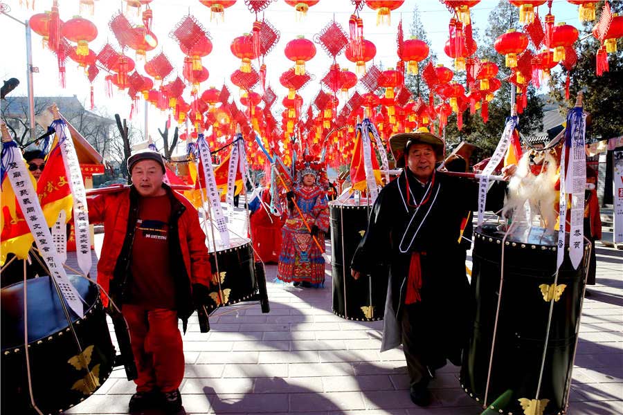 Badachu Park stages Spring Festival rehearsal