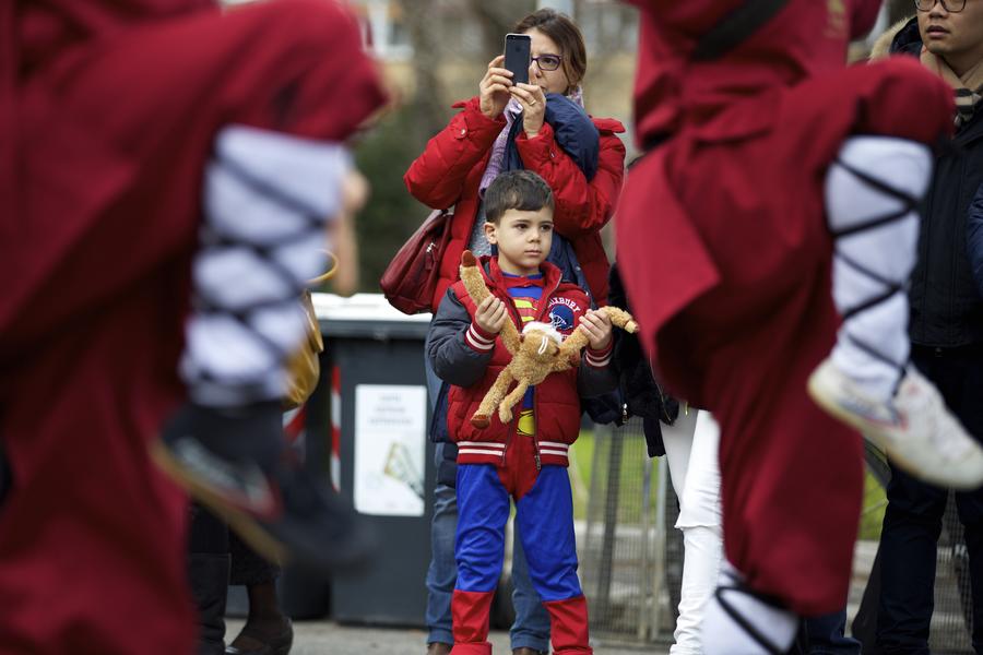 Temple fair held to mark coming Chinese New Year in Rome