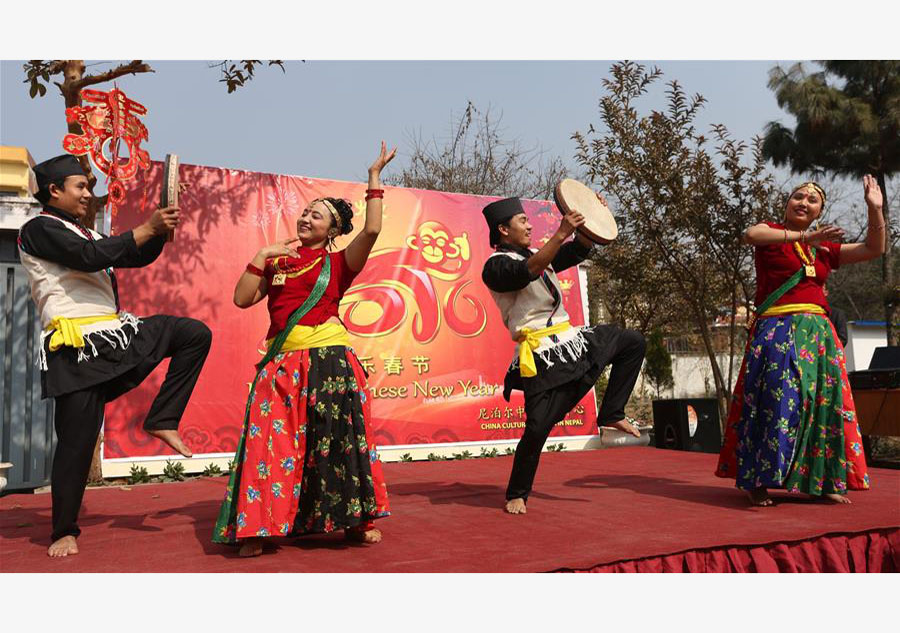 Chinese Lunar New Year celebrated in Kathmandu, Nepal