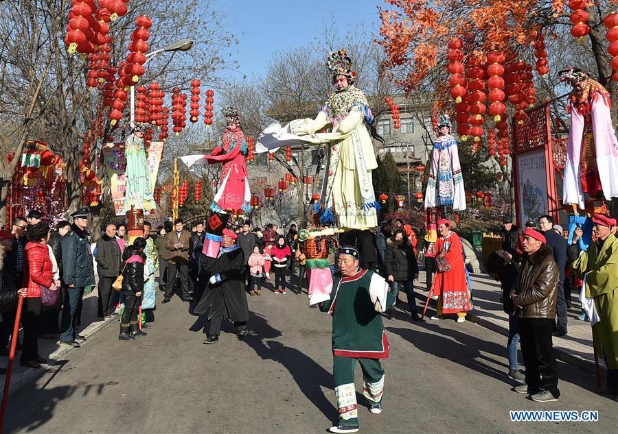 Temple fair held across China