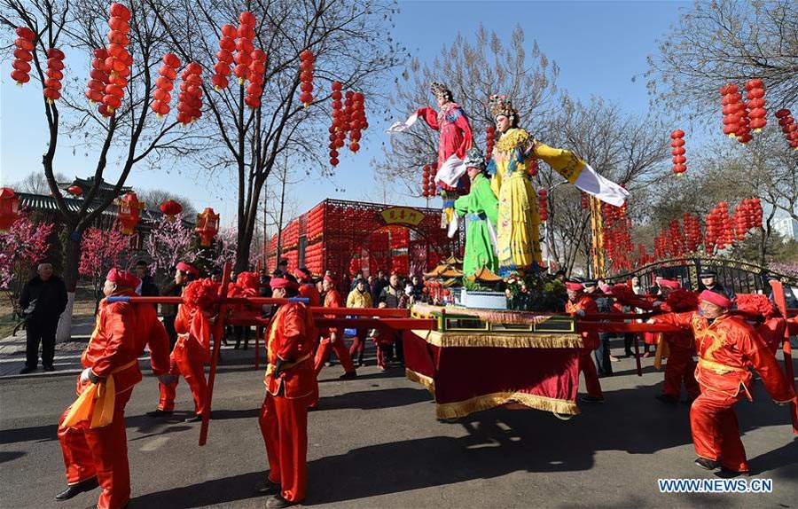 Temple fair held across China