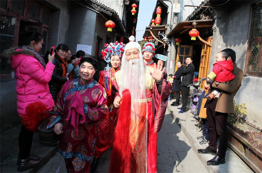 A glimpse of Lunar New Year activities across China