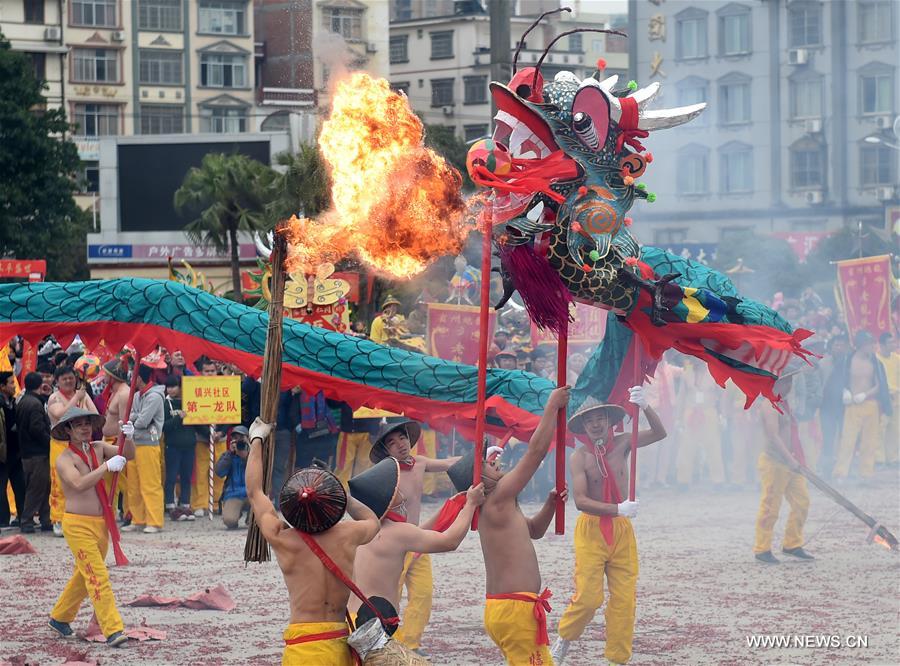 Intangible cultural heritage: Binyang-style dragon dance