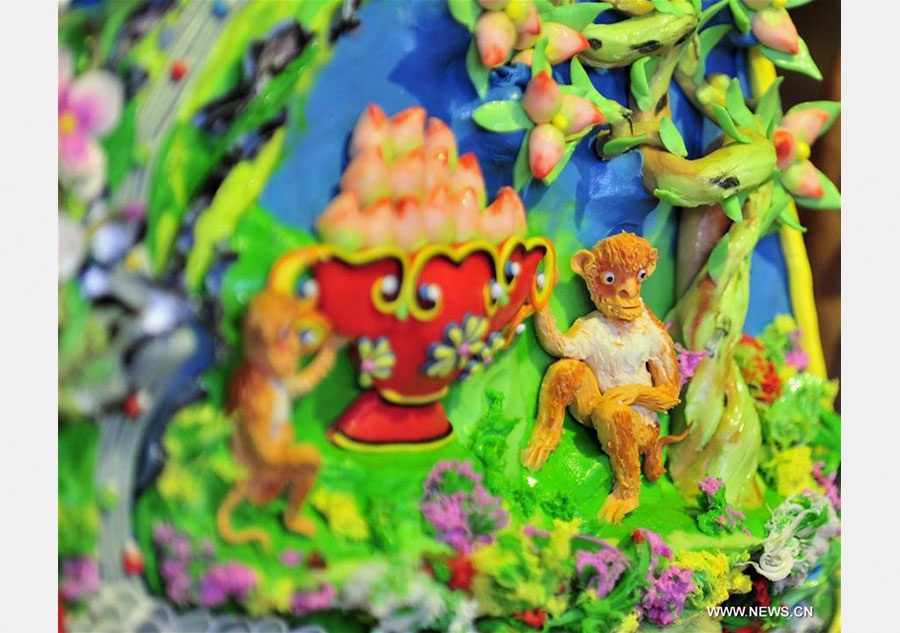 Exhibition of butter sculptures held in Lhasa