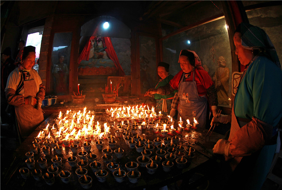 Ceremony held to welcome 'Wang Gong' in SW China