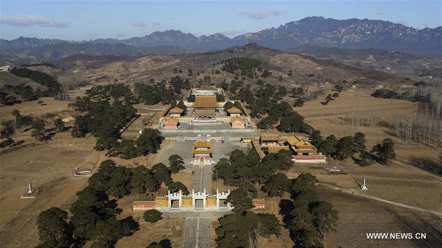 Look at Western Qing Tombs in Hebei