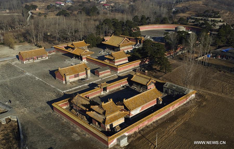 Look at Western Qing Tombs in Hebei