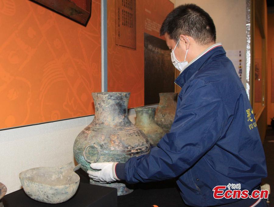 Beijing museum to display 400 Haihunhou tomb artifacts