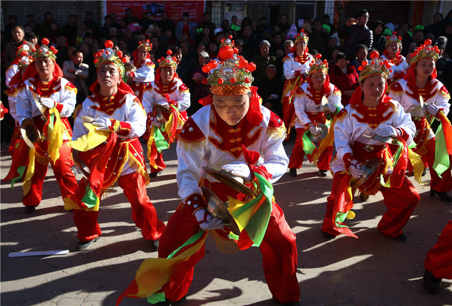 Shehuo performance showcases folk culture in Shanxi