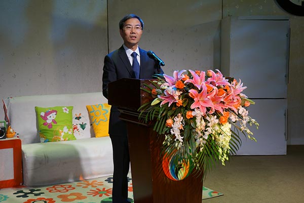 Launch ceremony of the theme webpage, ‘Window for ASEAN-China Children's Cultural Exchanges (WACCCE)', held in Beijing