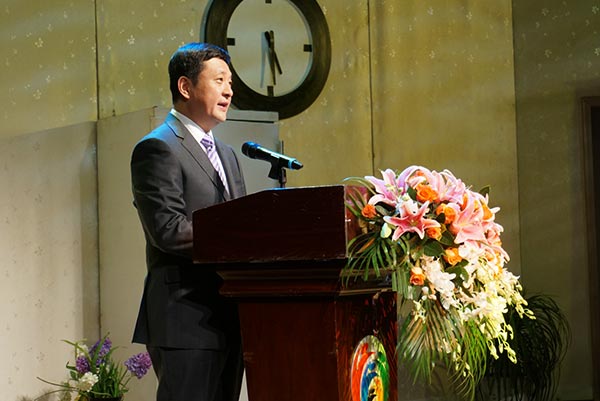 Launch ceremony of the theme webpage, ‘Window for ASEAN-China Children's Cultural Exchanges (WACCCE)', held in Beijing