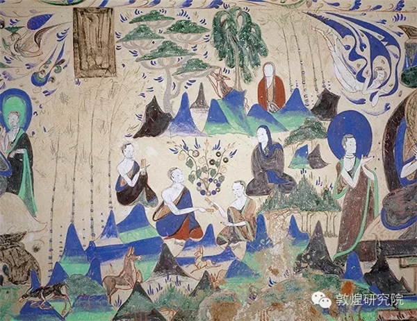 Dunhuang mural paintings tell stories of trees