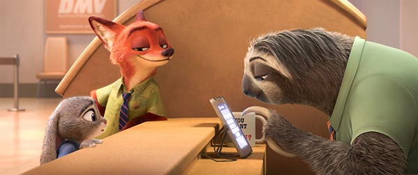 Sloth in <EM>Zootopia</EM> rises to fame in China