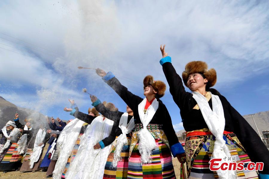 Tibet holds spring farming ceremony